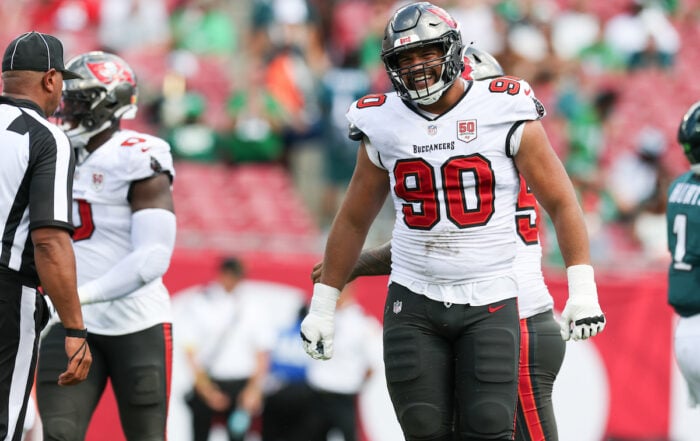 Bucs Dt Logan Hall - Photo By: Usa Today