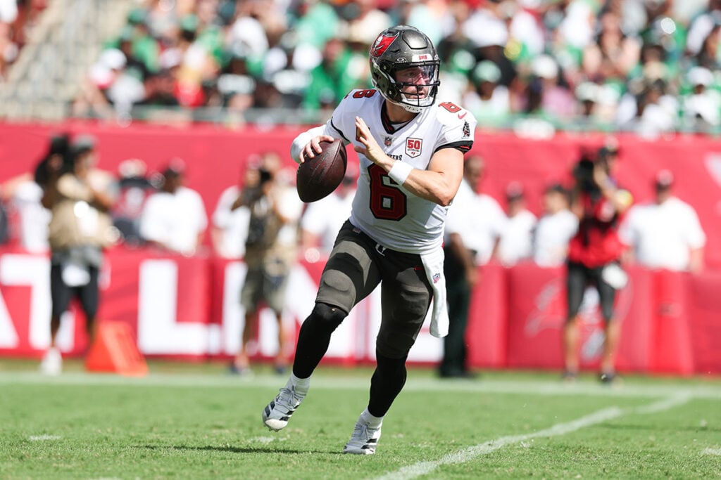 Bucs Need To Come Out Swinging In Week 5 2 Bucs Qb Baker Mayfield
