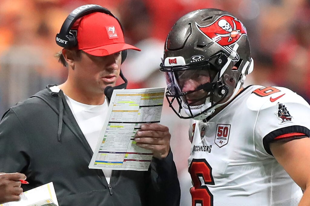 Bucs Oc Josh Grizzard And Qb Baker Mayfield