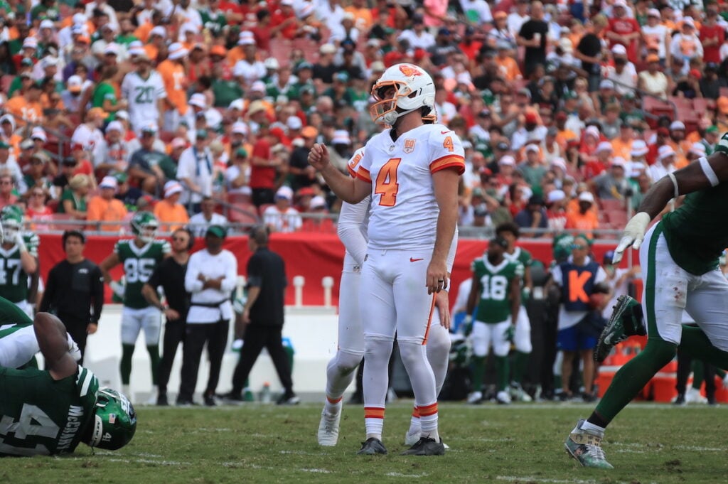 Bucs K Chase Mclaughlin - Photo By: Cliff Welch P/R