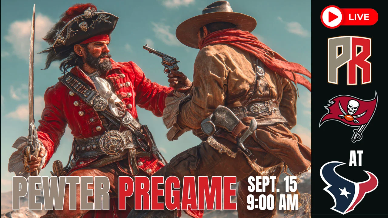 Bucs At Texans Pewter Pregame