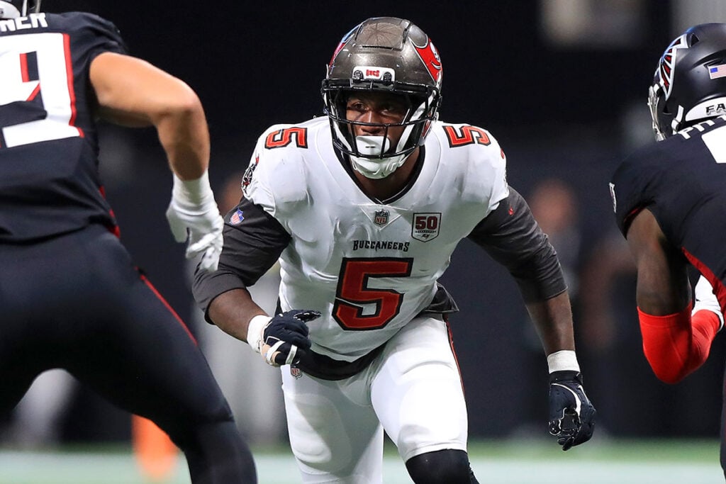 Update On Bucs' Skill Player For Week 3 Injury Report Vs. Jets 3 Bucs Olb Haason Reddick