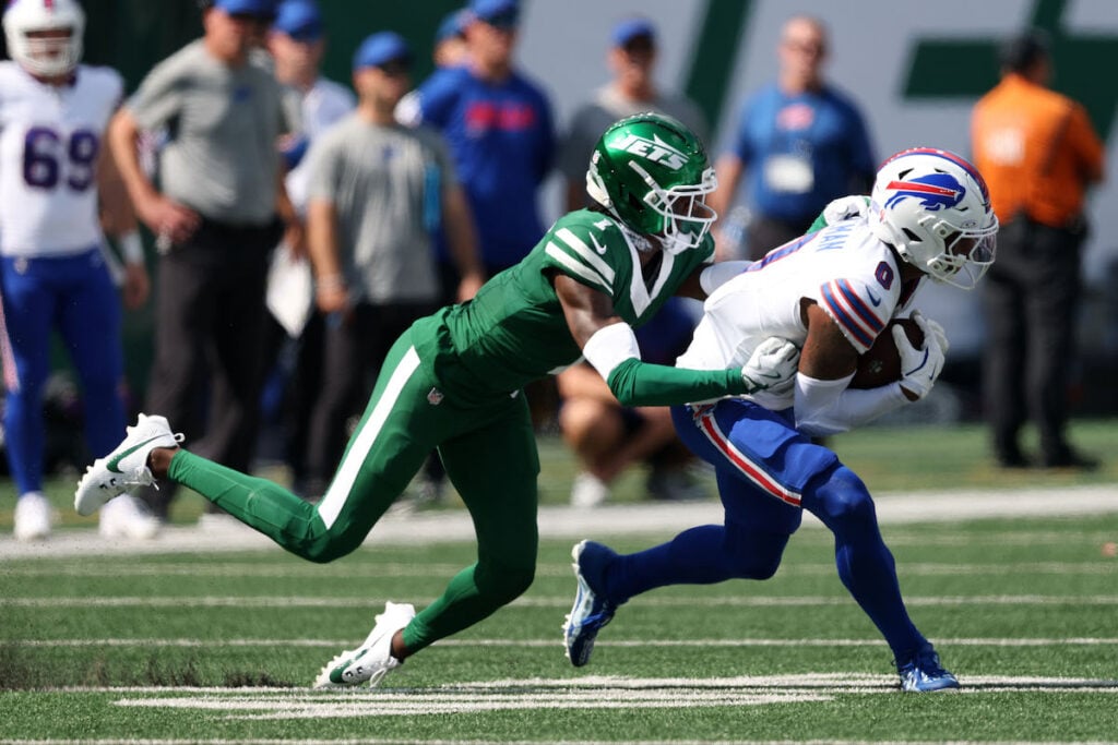 Bucs Vs. Jets Final Injury Report: Is Emeka Egbuka Available? 5 Jets Cb Sauce Gardner