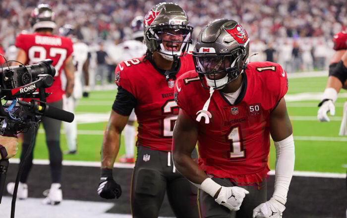 Bucs Rb Rachaad White And Wr Emeka Egbuka