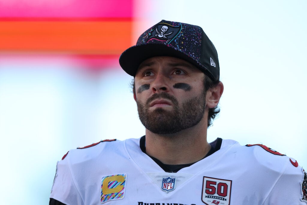 Baker Mayfield Disses Saints For Lack Of Clean Play 2 Bucs Qb Baker Mayfield - Photo By: Usa Today