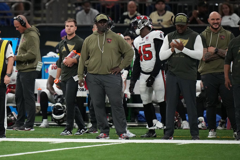 Bucs At Saints: Most Impressive In Week 8 2 Bucs Hc Todd Bowles