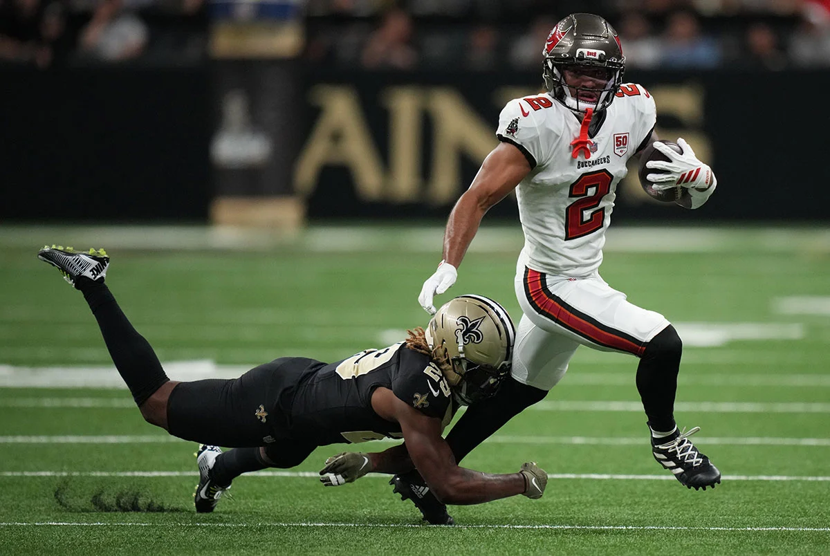 Egbuka-Emeka-Bucs-Saints-Run Bucs Wr Emeka Egbuka