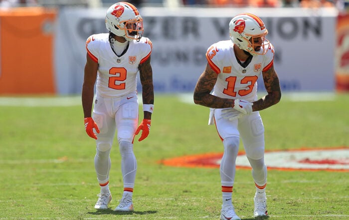 Bucs Wrs Emeka Egbuka And Mike Evans