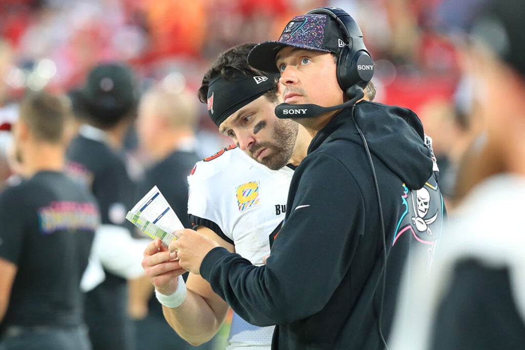 Grizzard Josh Baker Mayfield Bucs 49Ers Play Sheet