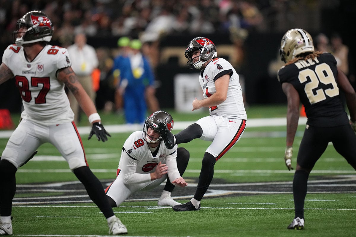 Mclaughlin-Chase-Bucs-Saints-Fg-2025 Bucs K Chase Mclaughlin