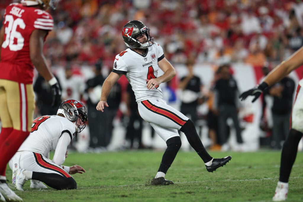 Bucs Vs. 49Ers: Most Disappointing In Week 6 3 Bucs Kicker Chase Mclaughlin - Photo By: Usa Today
