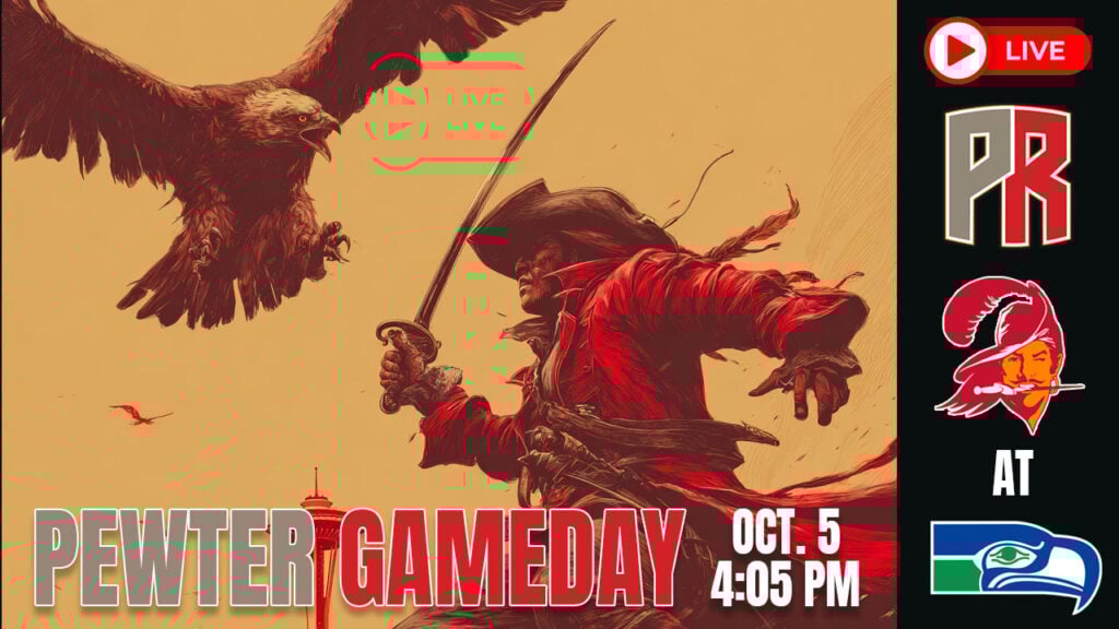 Bucs Seahawks Pewter Gameday