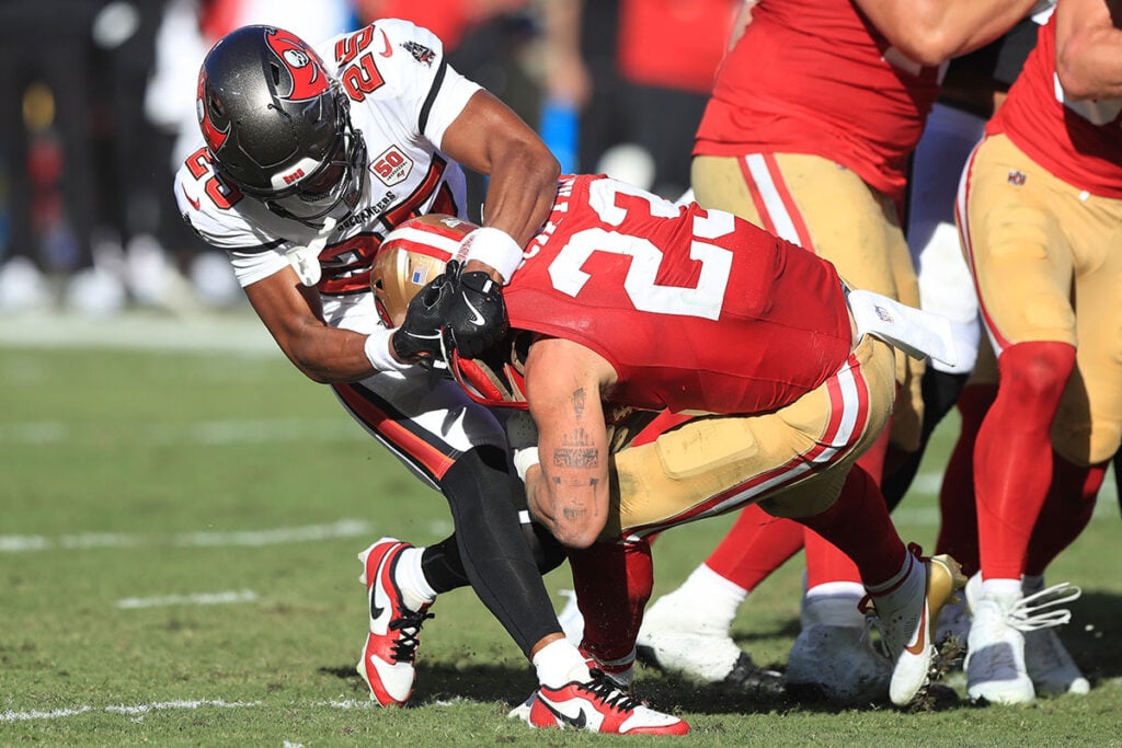 Pewter Report Podcast: Can Bucs Defense Tame Lions Again? 3 Bucs Cb Jacob Parrish And 49Ers Rb Christian Mccaffrey