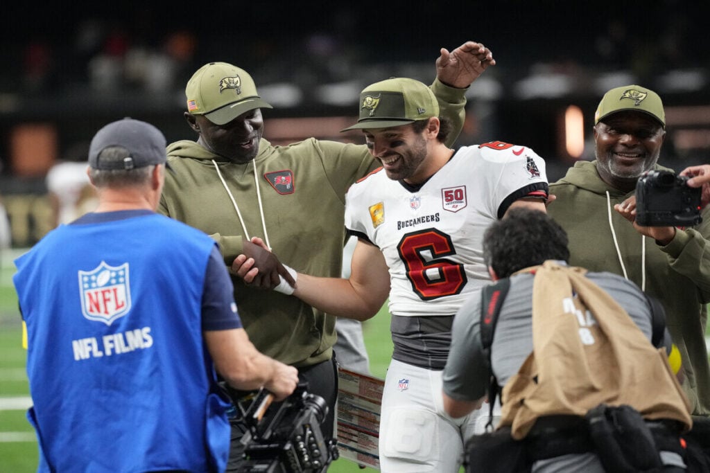 Bruce Arians Weighs In On Poor Nfl Officiating 6 Bucs Hc Todd Bowles And Qb Baker Mayfield