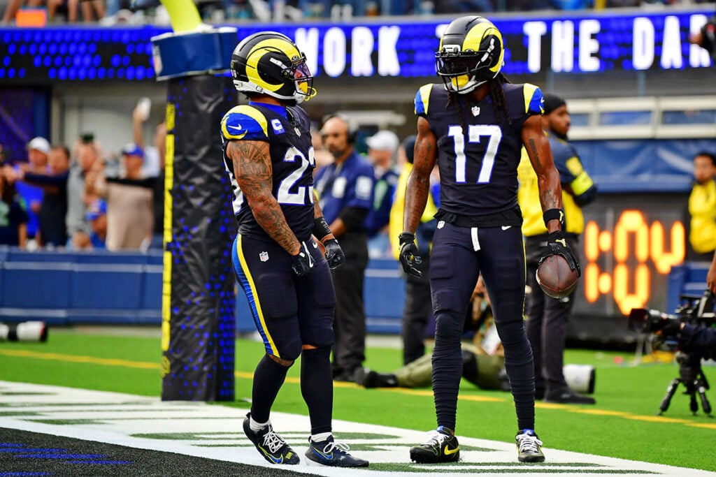 Rams Rb Kyren Williams And Wr Davante Adams
