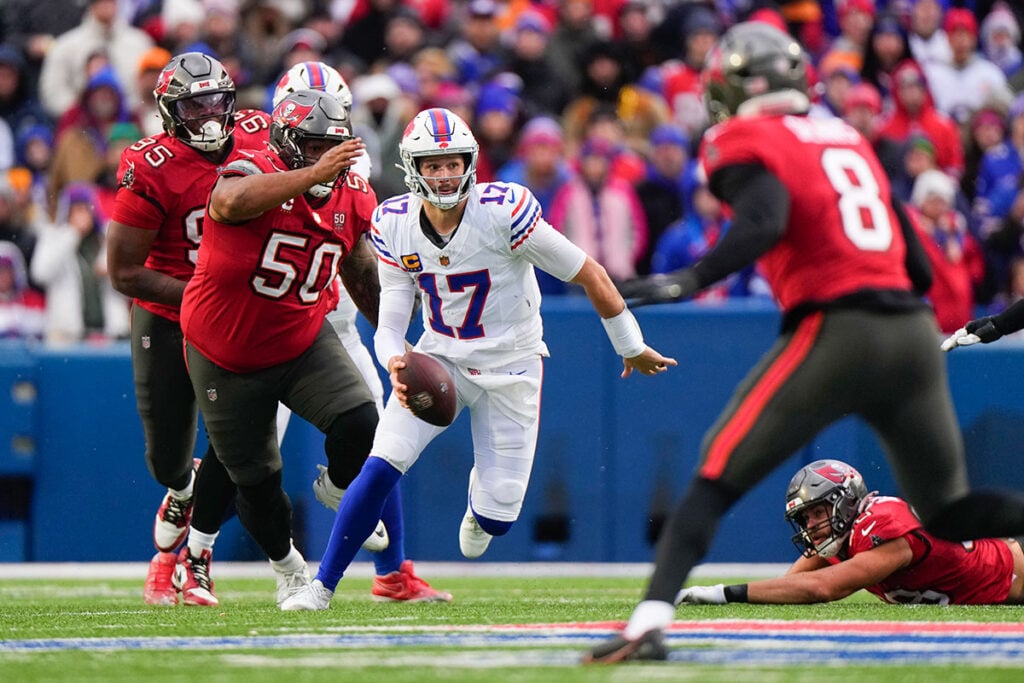 2-Point Conversion: Todd Bowles' Bucs Defense Was Horrific In Loss 6 Bucs Dt Vita Vea And Bills Qb Josh Allen