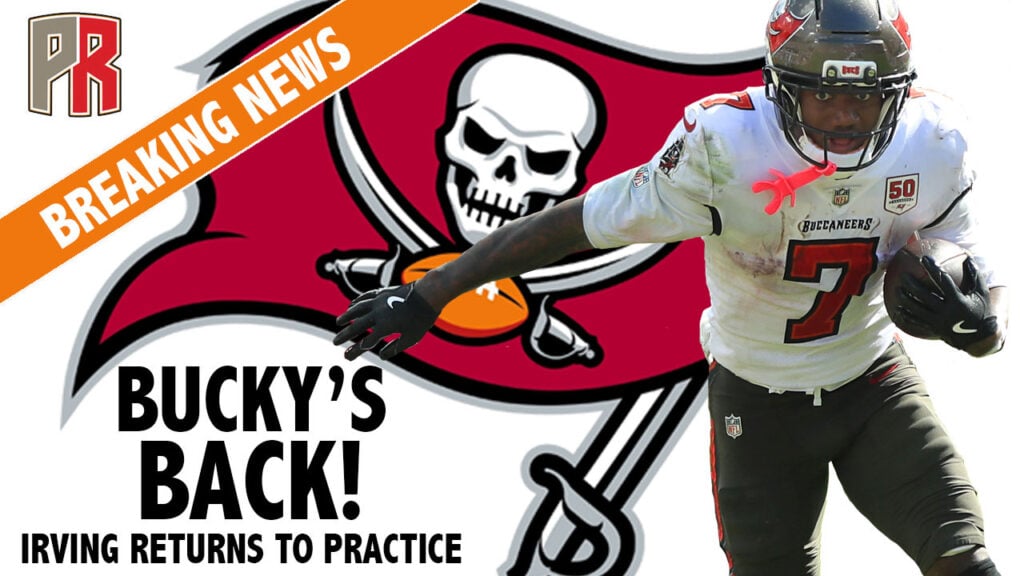 Bucky Irving Returns To Bucs Practice 6 Pewter Report Podcast