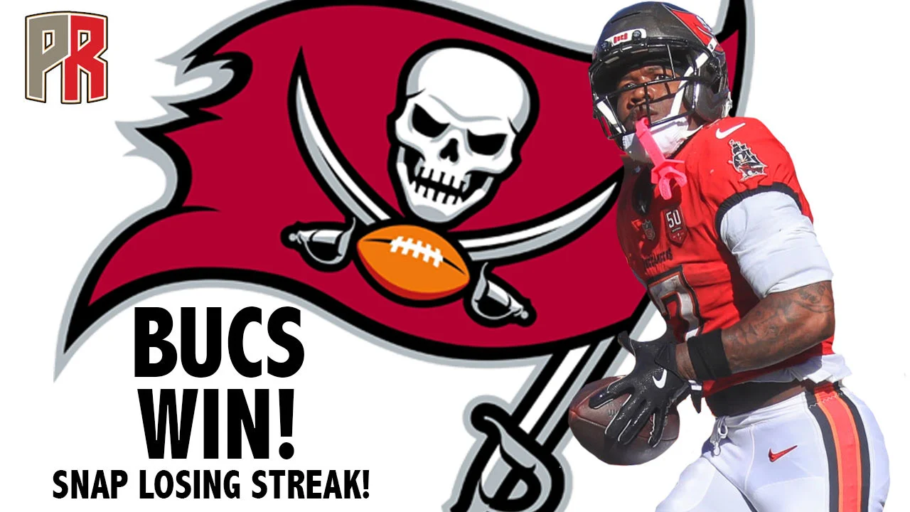 Bucs-Win-Snap-Losing-Streak Pewter Report Podcast