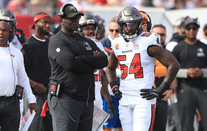 Bucs Ilb Lavonte David And Hc Todd Bowles
