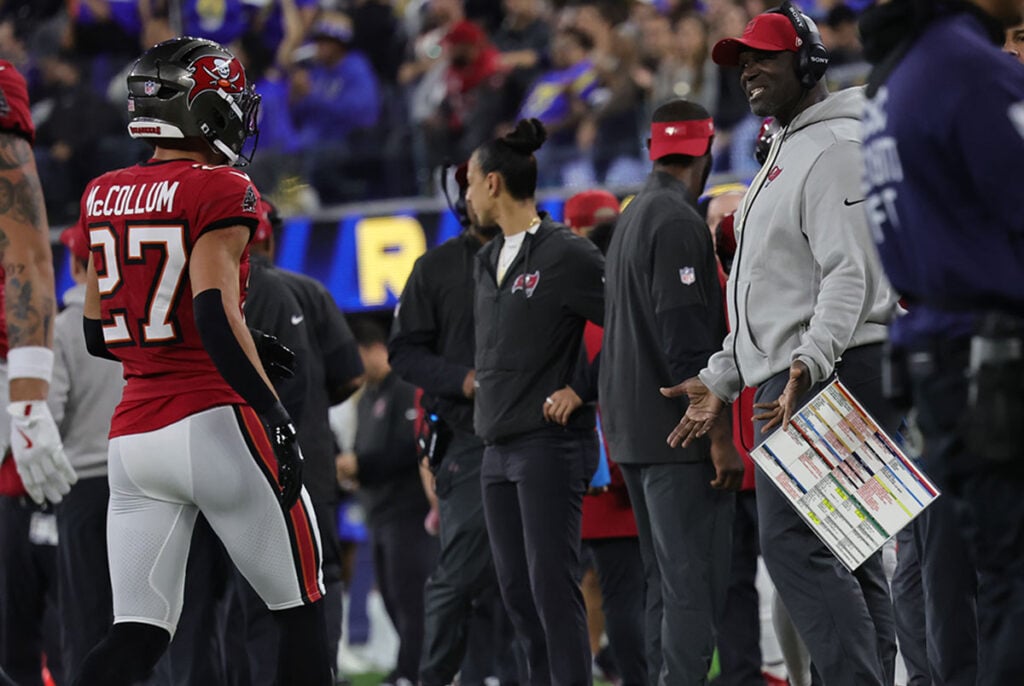 Bucs At Rams: Most Disappointing In Week 12 2 Bucs Cb Zyon Mccollum And Hc Todd Bowles