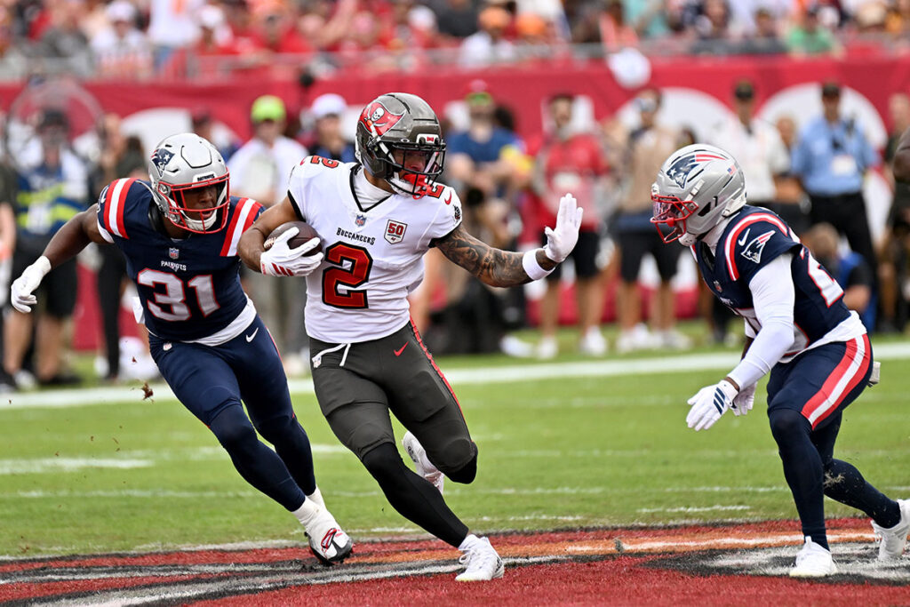 Bucs Vs. Patriots: Most Disappointing In Week 10 4 Bucs Wr Emeka Egbuka