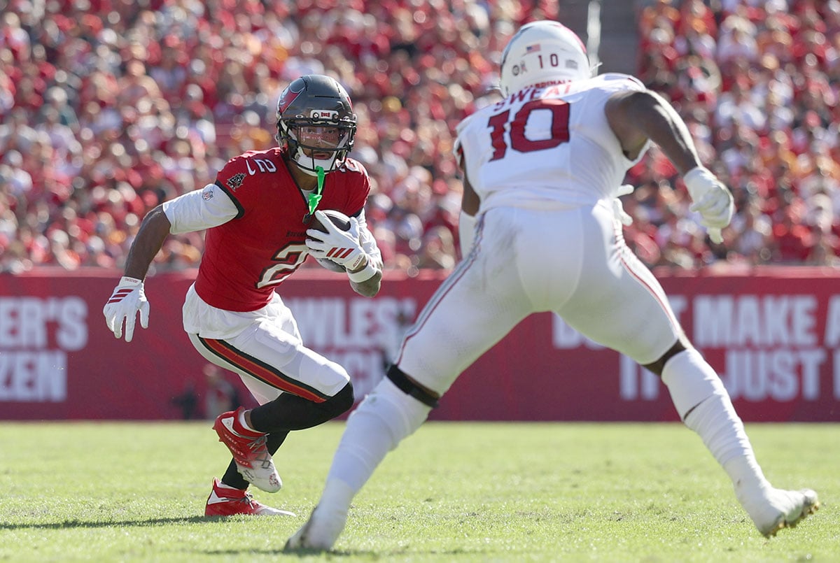 Bucs Wr Emeka Egbuka And Cardinals De Josh Sweat