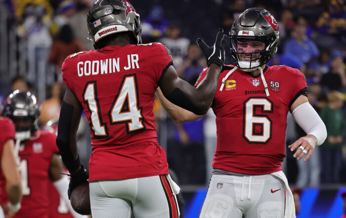 Bucs Wr Chris Godwin Jr. And Qb Baker Mayfield