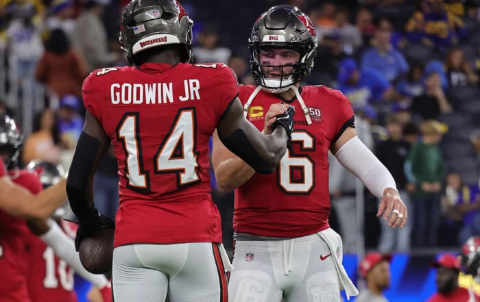 Bucs Wr Chris Godwin Jr. And Qb Baker Mayfield