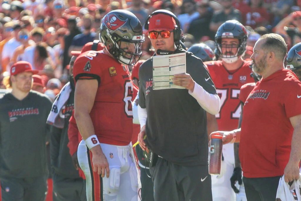 Bucs Qb Baker Mayfield And Oc Josh Grizzard