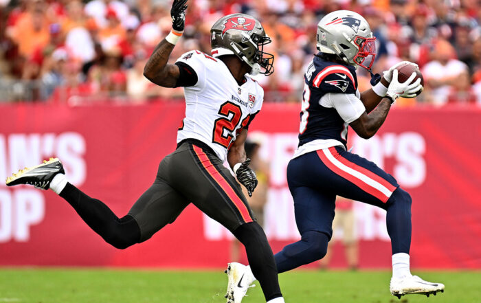 Bucs Cb Benjamin Morrison And Patriots Wr Kyle Morrison