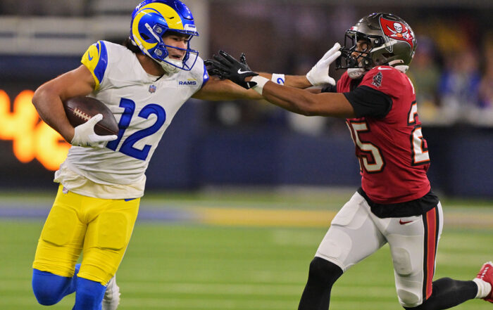 Rams Wr Puka Nacua And Bucs Cb Jacob Parrish