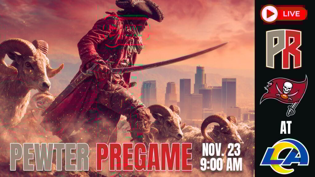 Pewter Pregame Bucs Rams