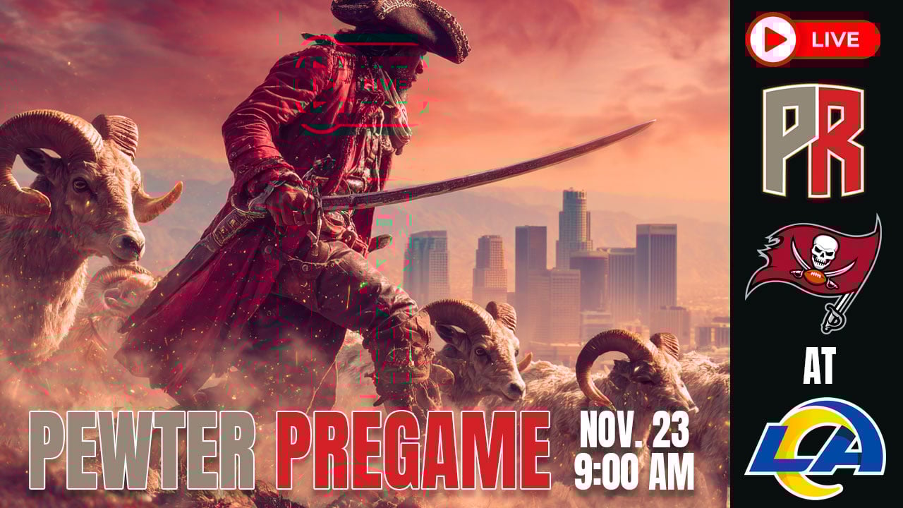 Pewter Pregame Bucs Rams