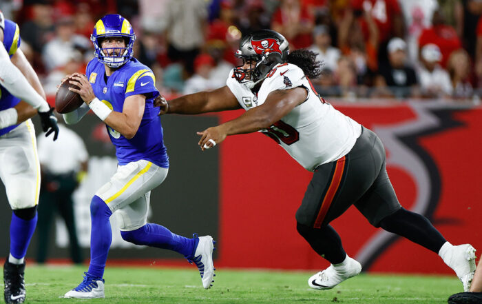 Rams Qb Matthew Stafford And Bucs Dt Vita Vea