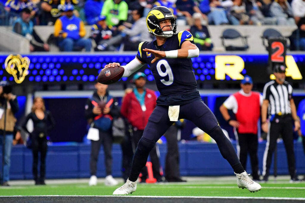 For Baker Mayfield, Facing Rams Offers Reflection And Redemption 4 Rams Qb Matthew Stafford