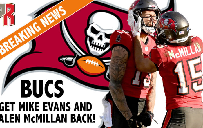 Bucs Wrs Mike Evans And Jalen Mcmillan -