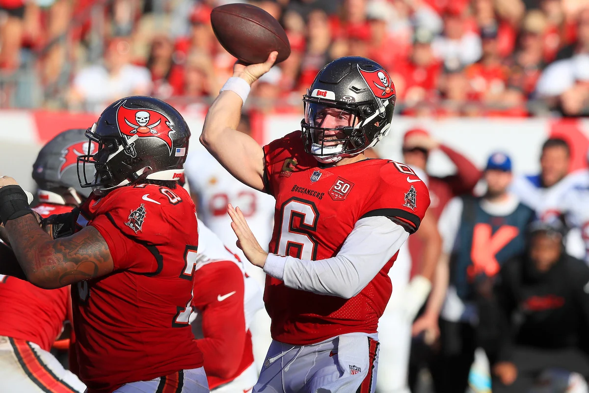 Bucs Qb Baker Mayfield - Photo By: Cliff Welch P/R