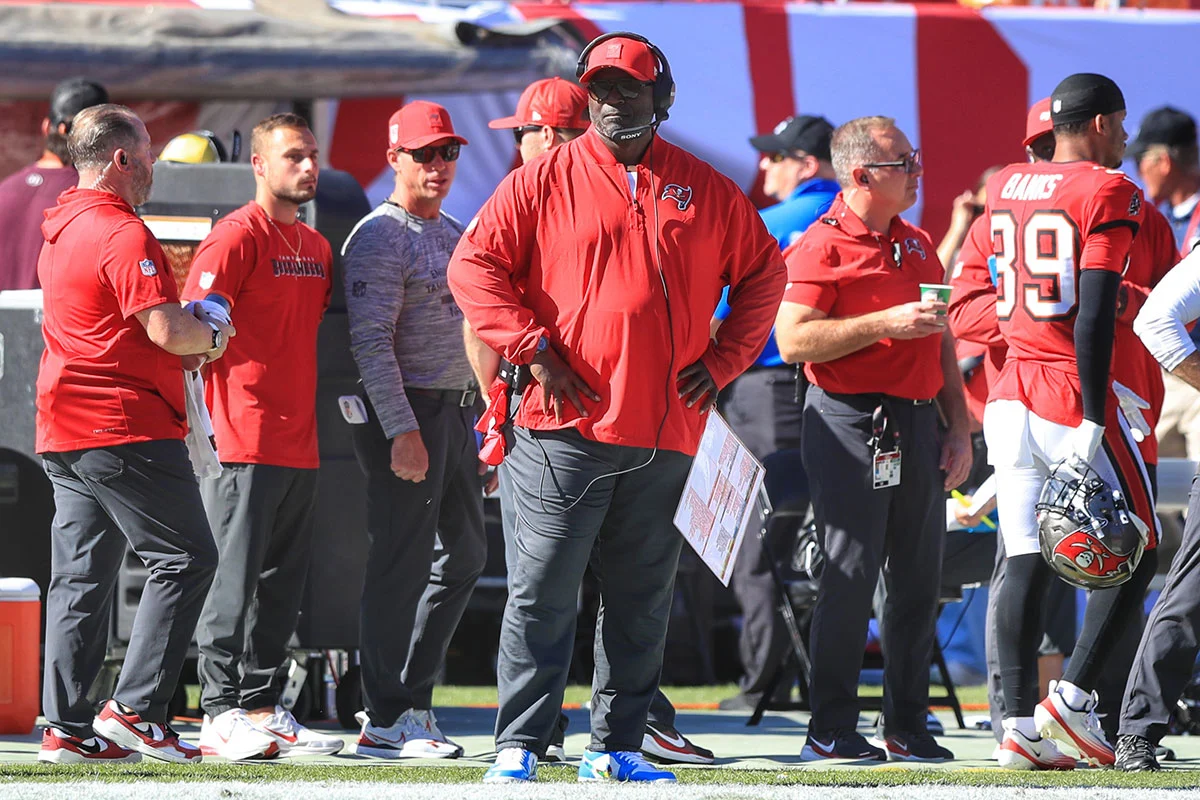 Bowles-Todd-Bucs-Cardinals-Sidelines Bucs Hc Todd Bowles