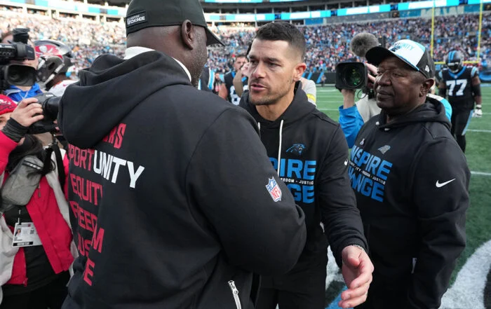 Bucs Hc Todd Bowles And Panthers Hc Dave Canales
