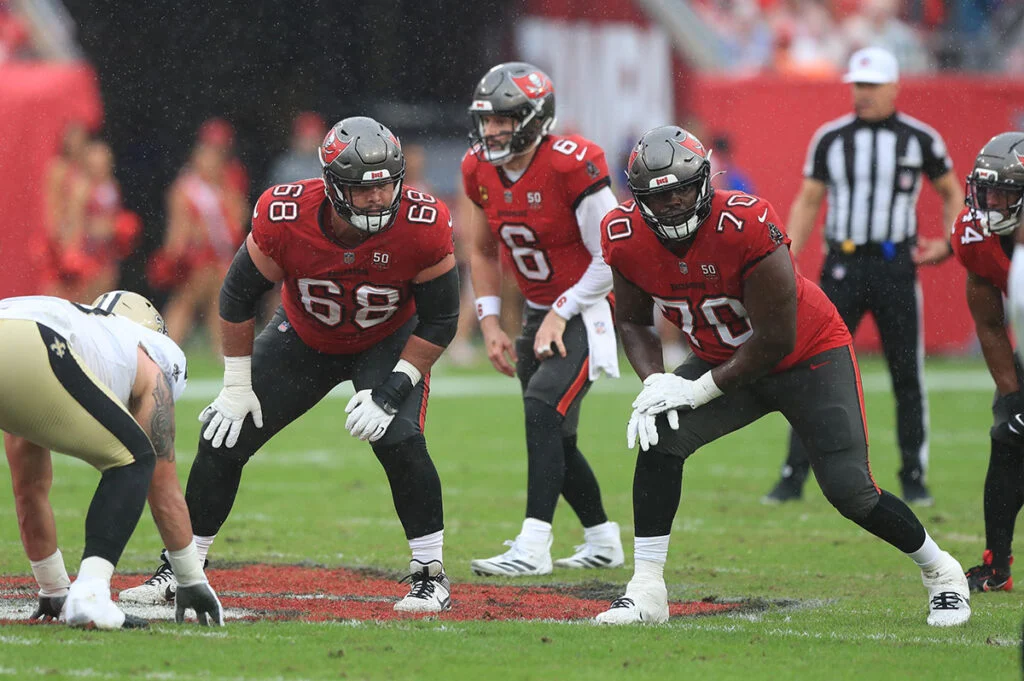 Week 14 Snap Count Analysis: Bucs Vs. Saints 4 Bucs Lg Ben Bredeson And Lt Ben Chukwuma