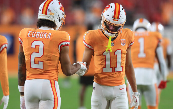 Bucs Wrs Emeka Egbuka And Jalen Mcmillan