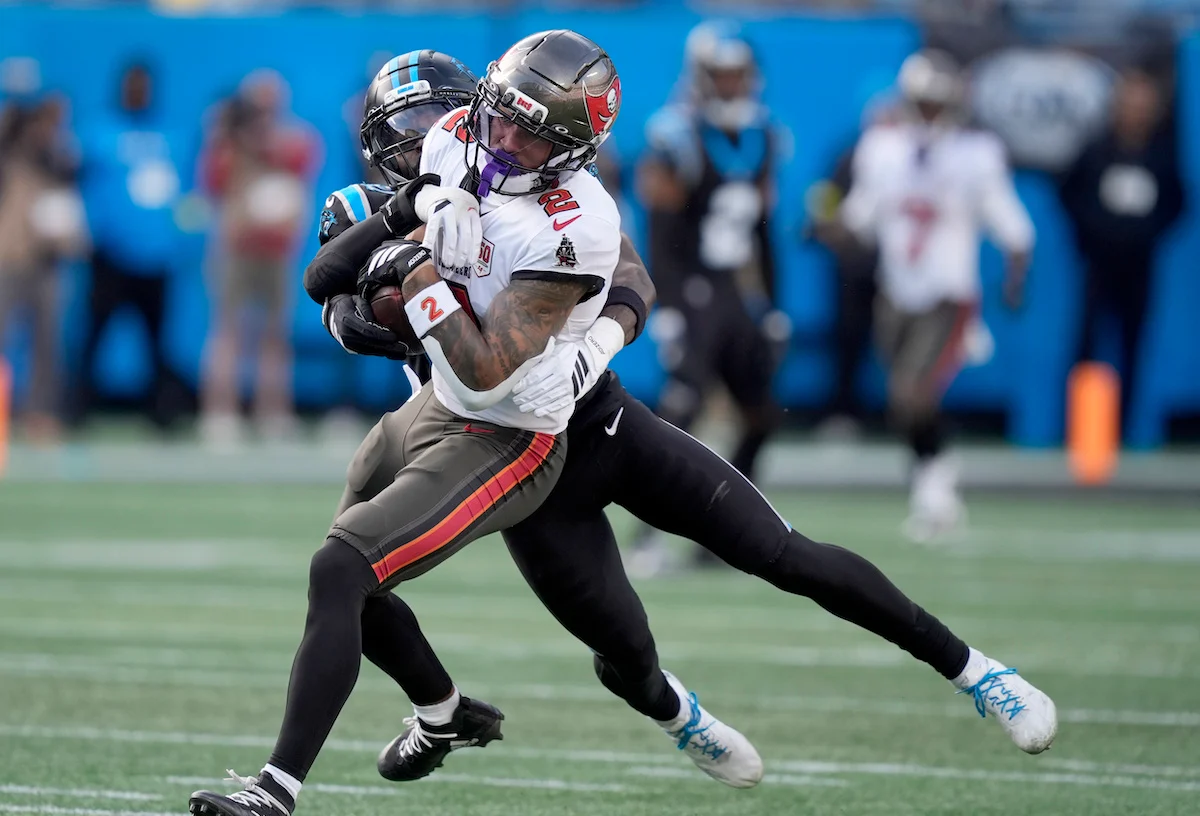 Nfl: Tampa Bay Buccaneers At Carolina Panthers Bucs Wr Emeka Egbuka - Photo By Imagn Images - Jim Dedmon