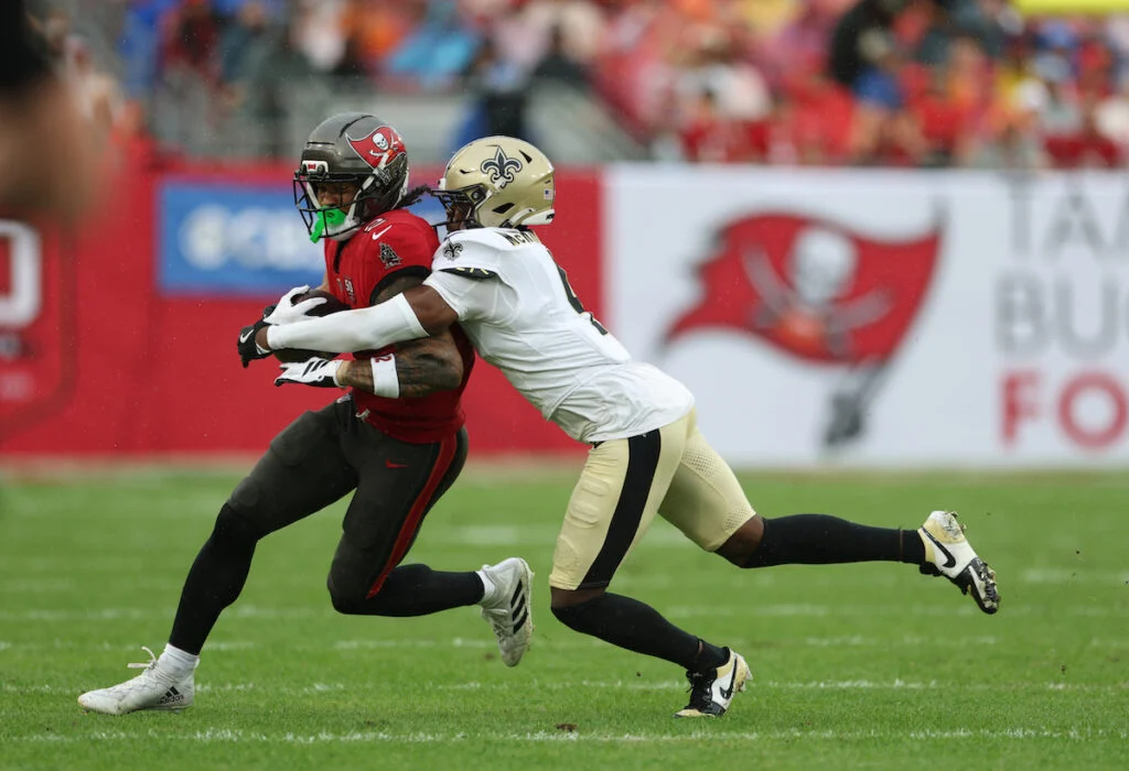 Pewter Report Podcast: What'S Happened To The Bucs Offense? 3 Bucs Wr Emeka Egbuka - Photo By: Usa Today