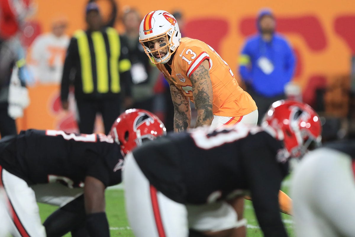 Evans-Mike-Bucs-Falcons-Line-Up Bucs Wr Mike Evans