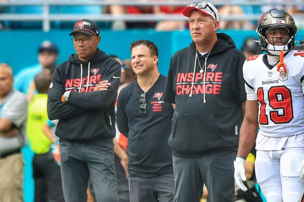 Bucs Assistant Gm Mike Greenberg And Gm Jason Licht
