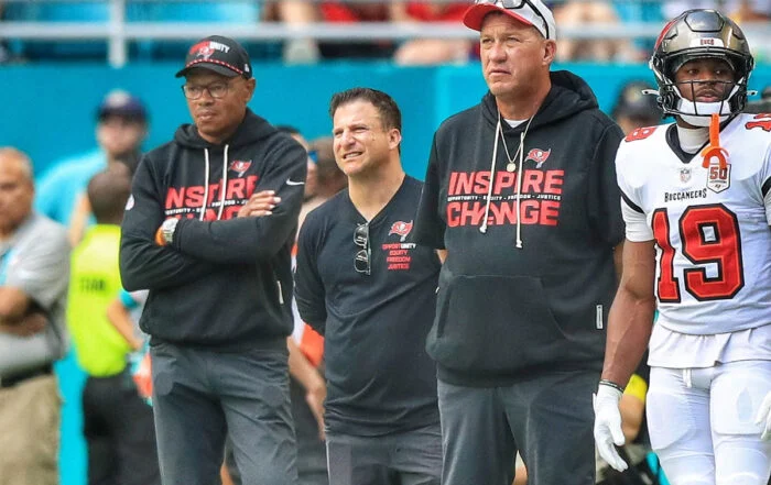 Bucs Assistant Gm Mike Greenberg And Gm Jason Licht