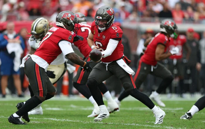 Bucs Qb Baker Mayfield And Rb Bucky Irving