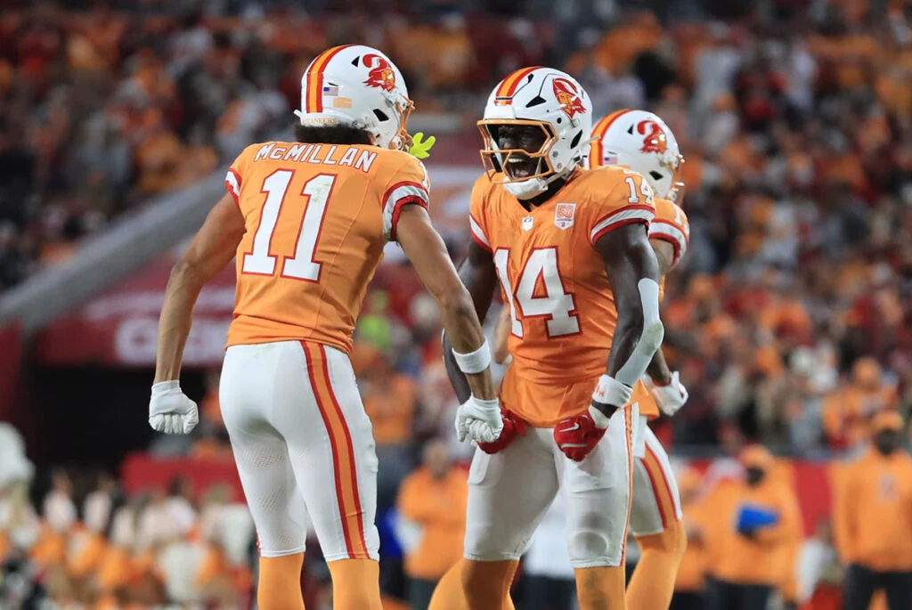 Week 15 Snap Count Analysis: Bucs Vs. Falcons 3 Bucs Wrs Jalen Mcmillan And Chris Godwin Jr.