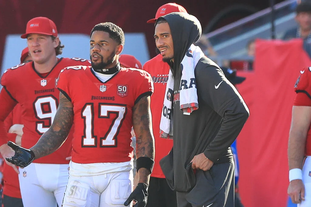 Bucs Wrs Mike Evans And Jalen Mcmillan Return To Practice 5 Bucs Wrs Sterling Shepard And Jalen Mcmillan