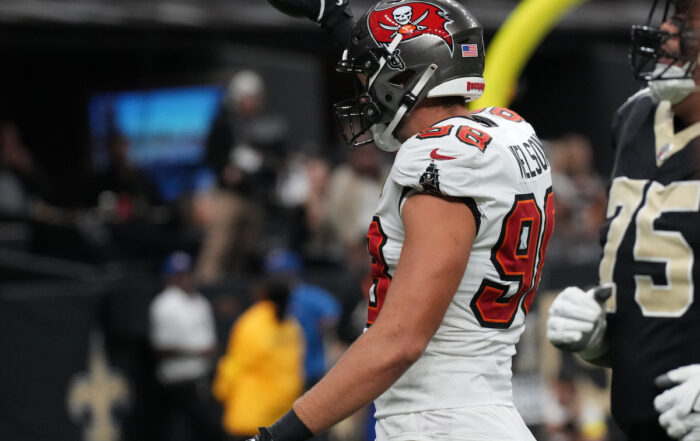 Bucs Olb Anthony Nelson - Photo By: Usa Today
